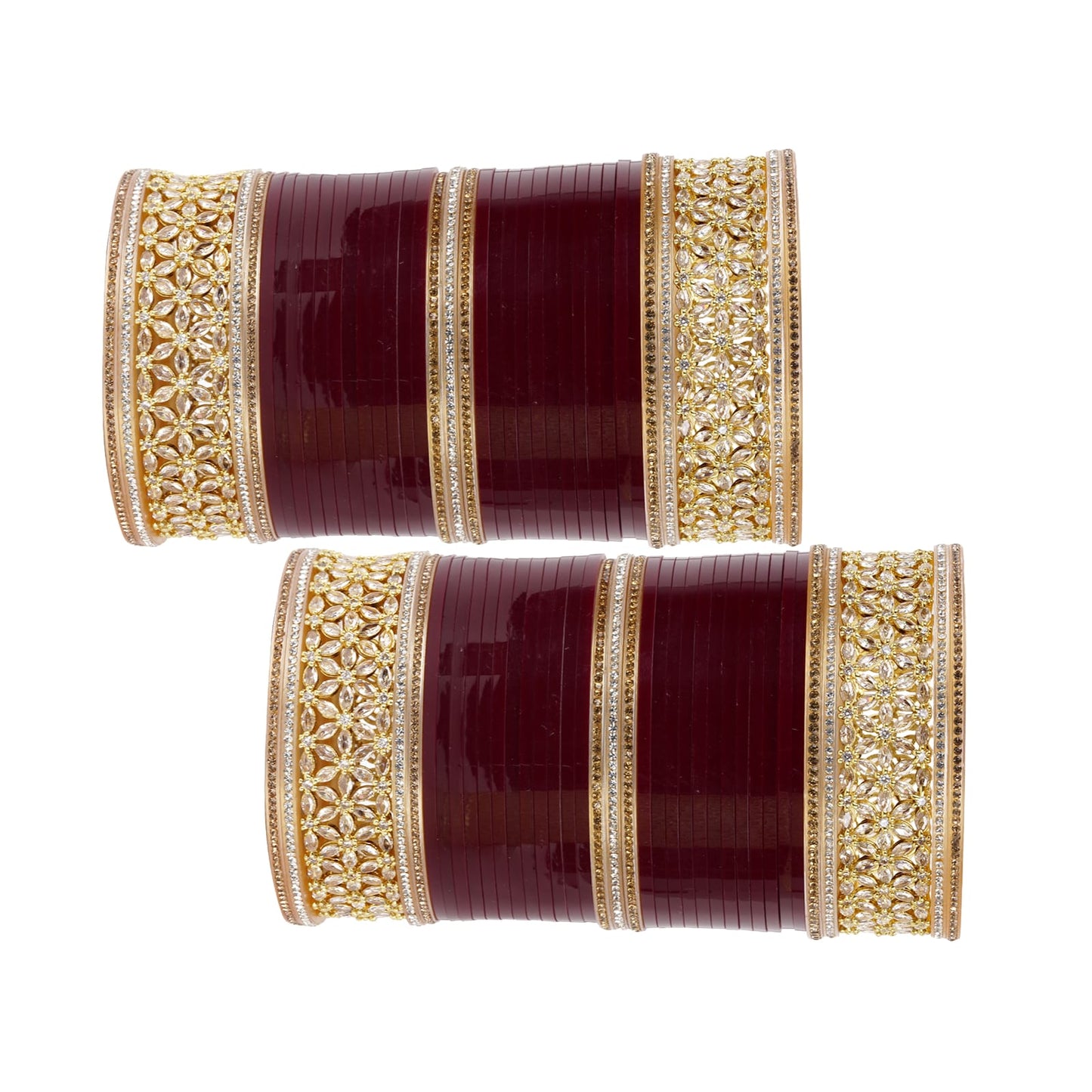 Archu's Premium Bridal Bangles with Premium AD Kada