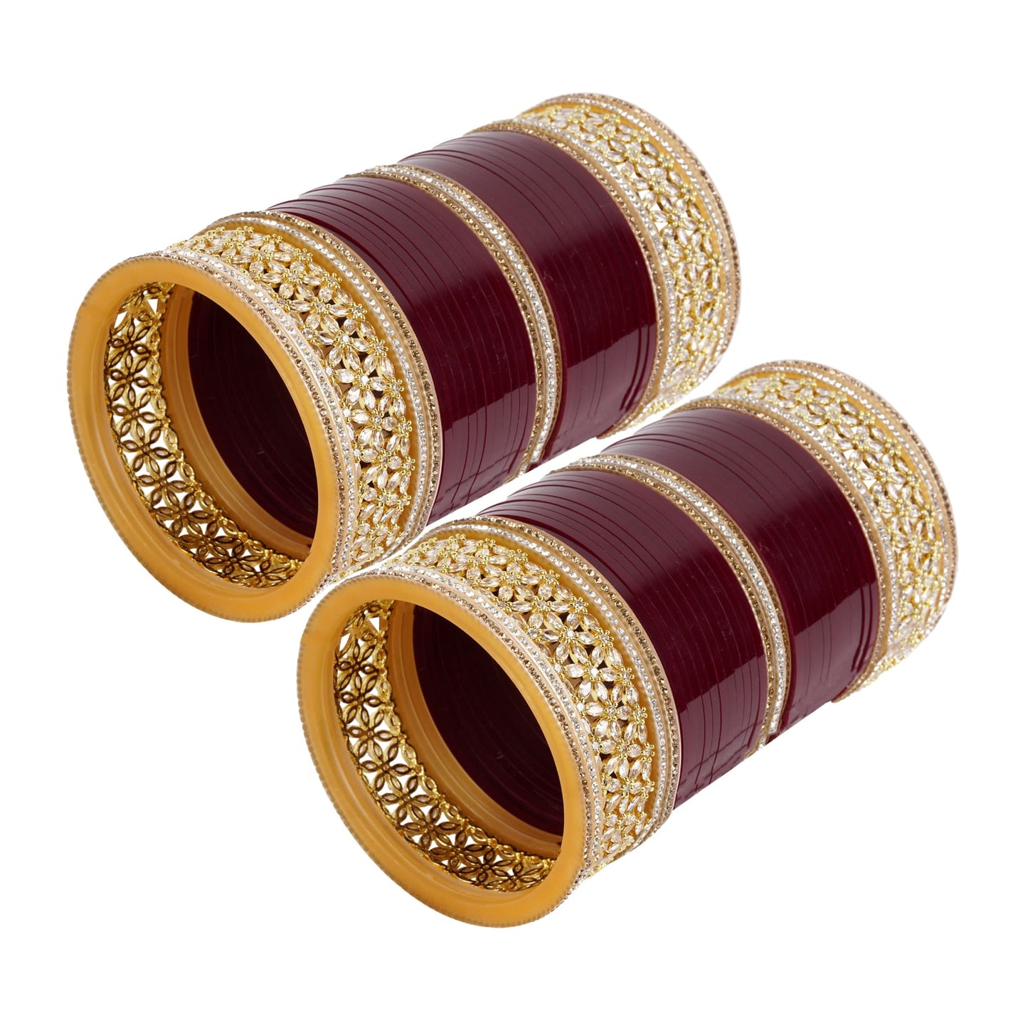 Archu's Premium Bridal Bangles with Premium AD Kada