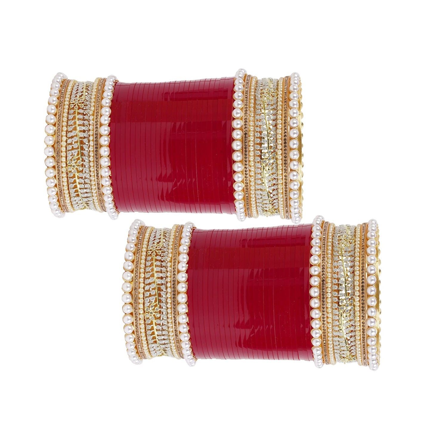 Premium Bridal Bangles with Double AD