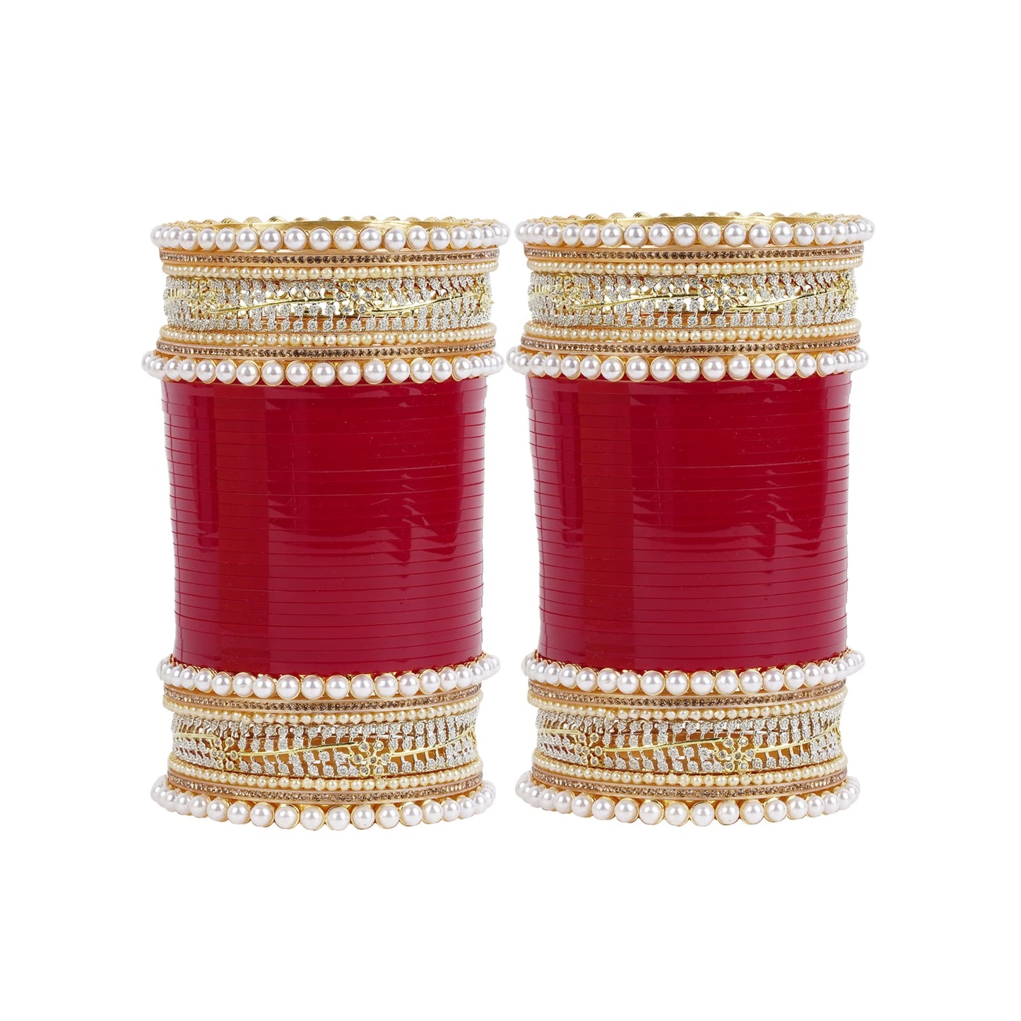 Premium Bridal Bangles with Double AD