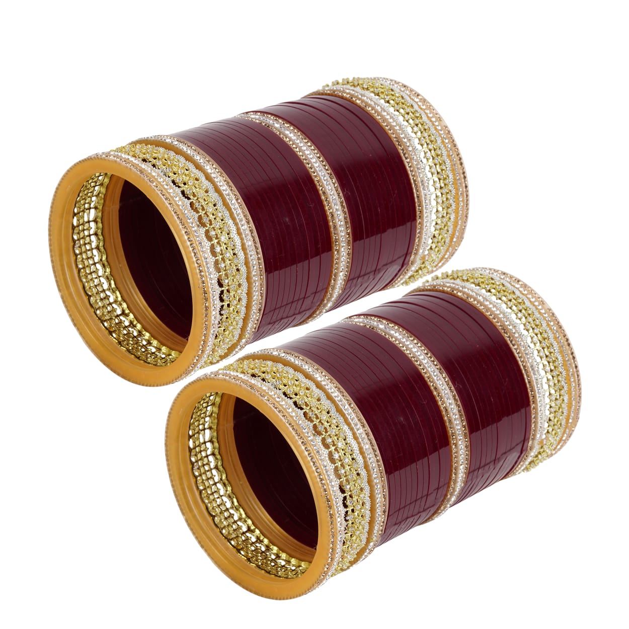 Premium Bridal Chura with finest AD work