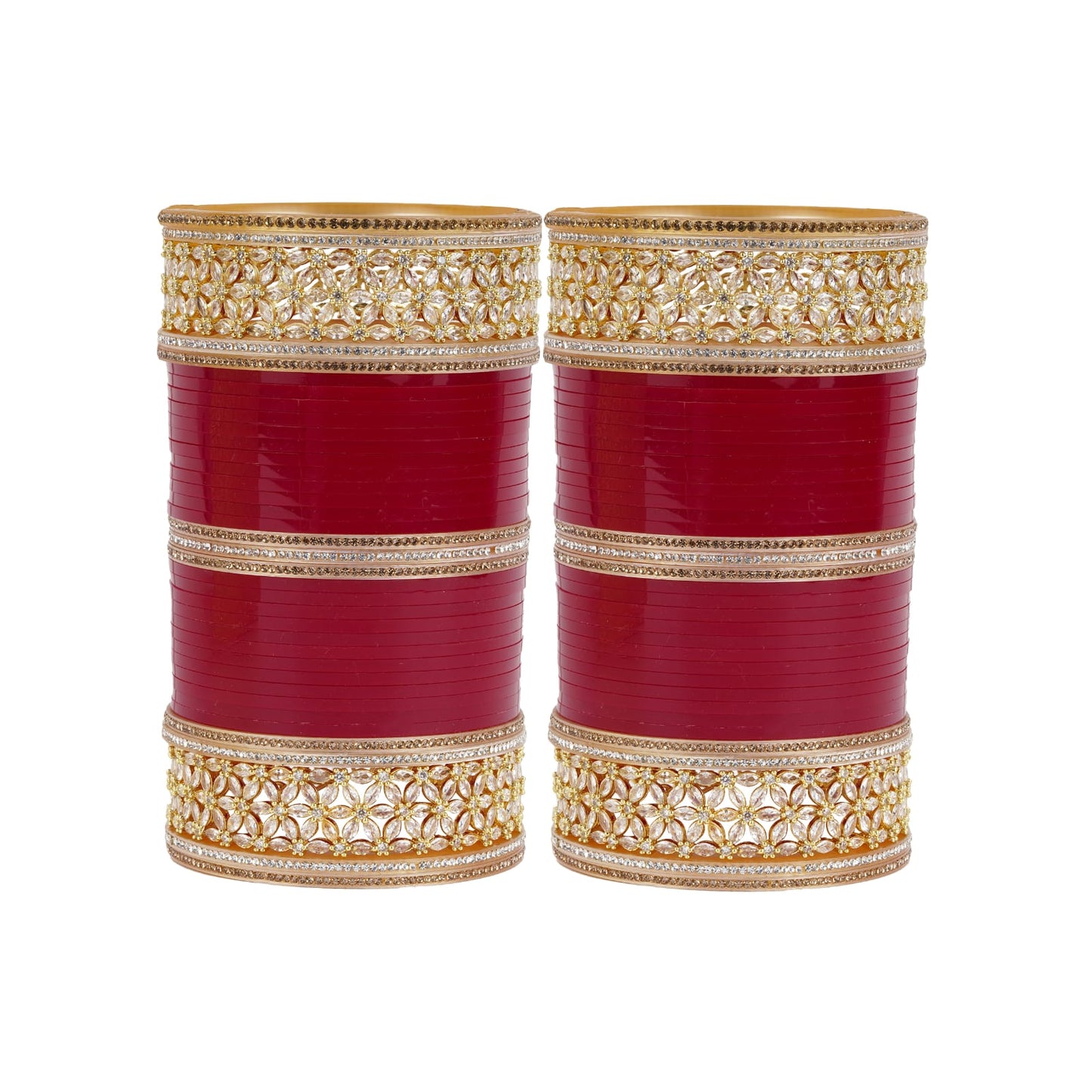 Archu's Premium Bridal Bangles with Premium AD Kada