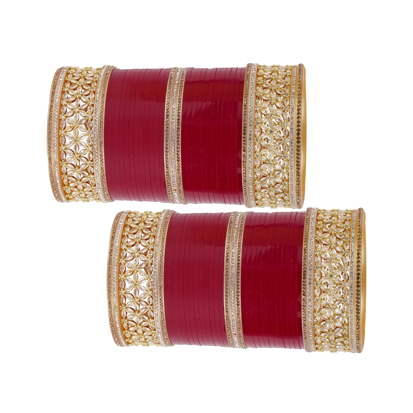 Archu's Premium Bridal Bangles with Premium AD Kada