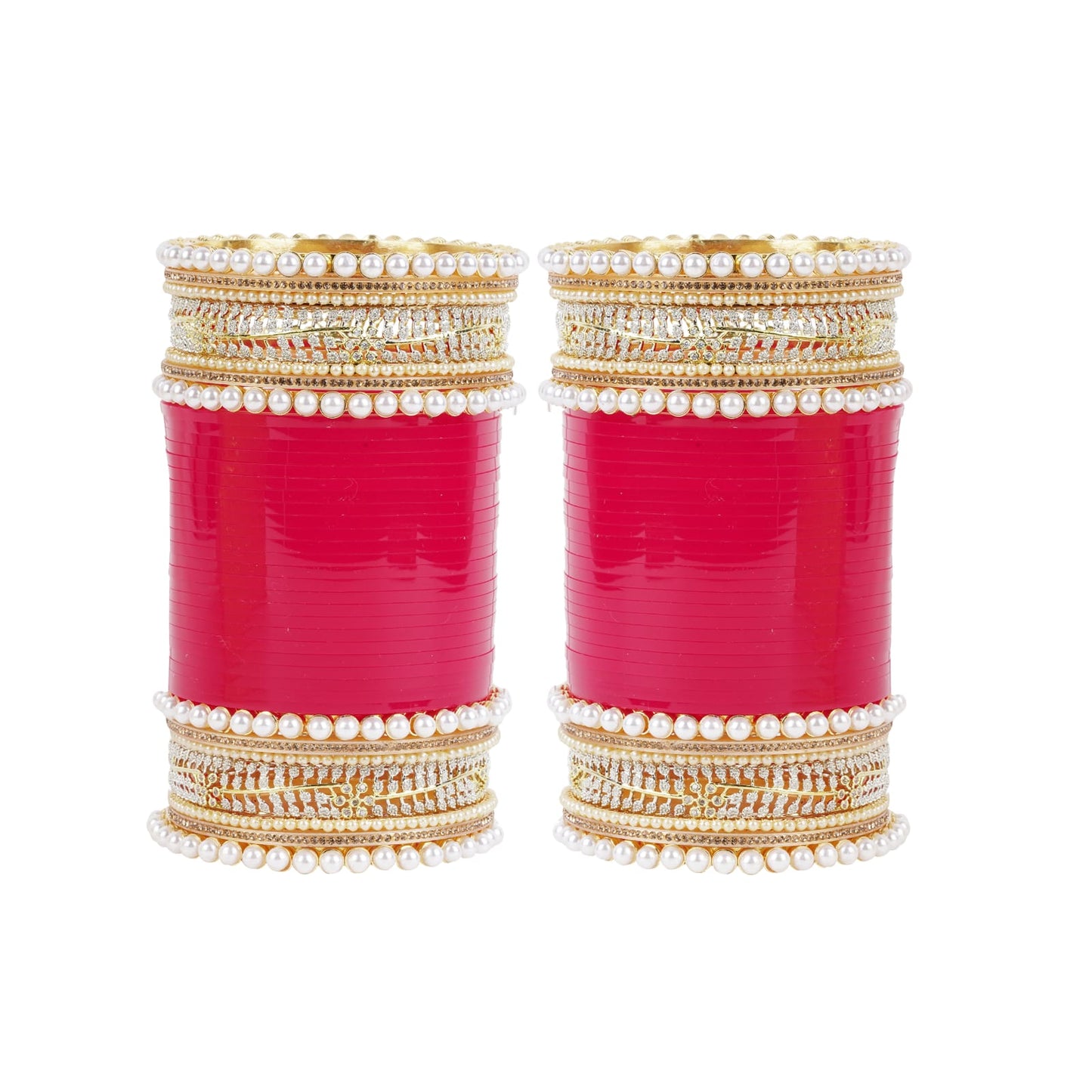 Premium Bridal Bangles with Double AD