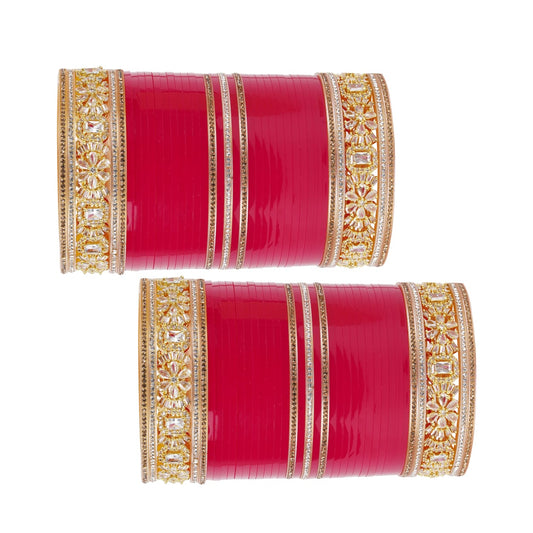 Antique bridal Chura  with Chakri Kada