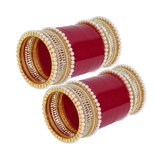 Premium Bridal Bangles with Double AD
