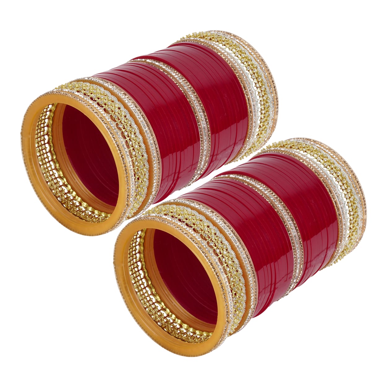 Premium Bridal Chura with finest AD work