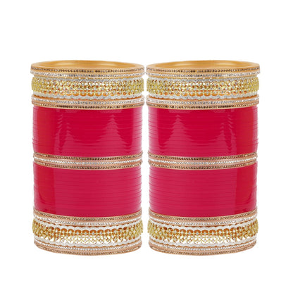 Premium Bridal Chura with finest AD work