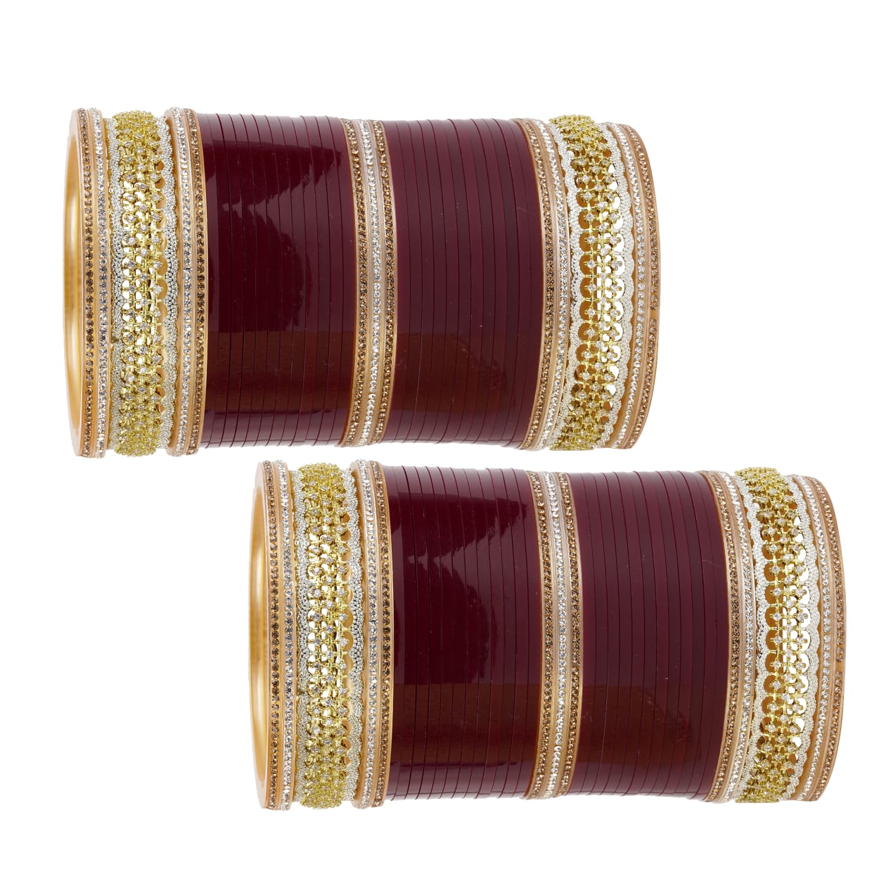 Premium Bridal Chura with finest AD work