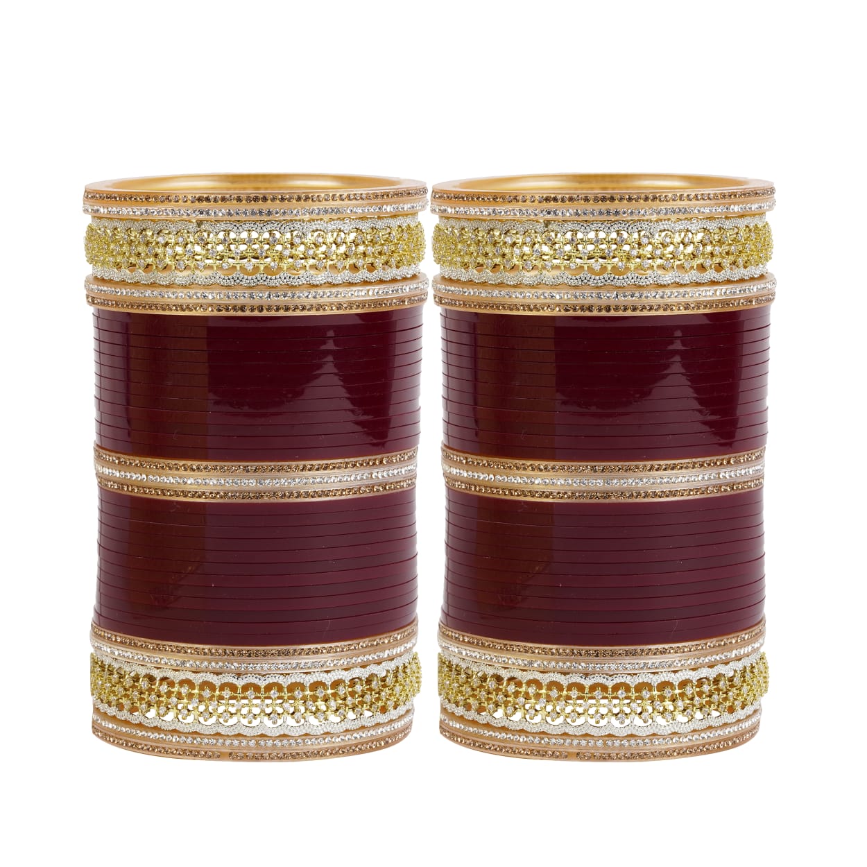 Premium Bridal Chura with finest AD work