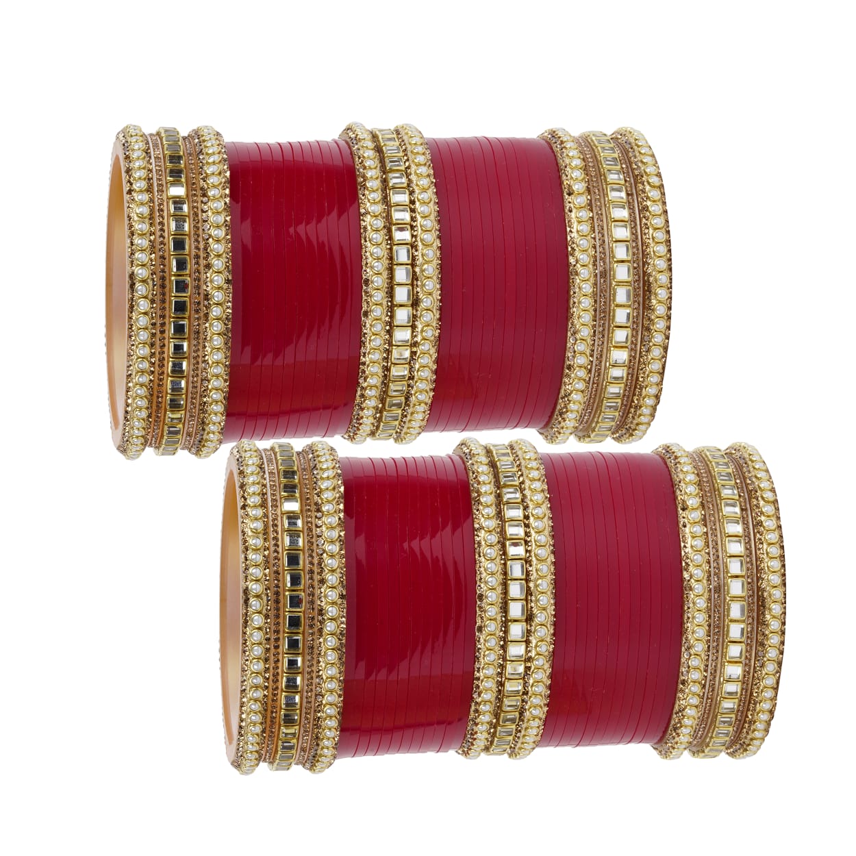 Festive wear bangles with detailed work