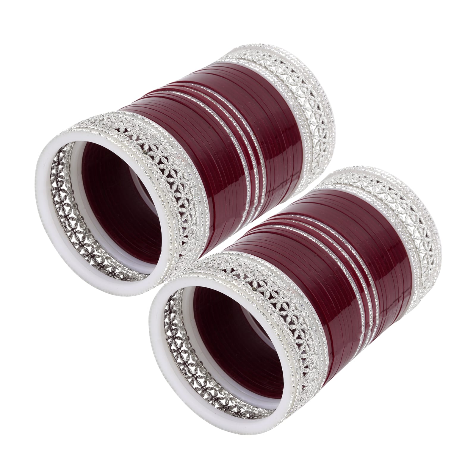 Ethnic red chuda design for weddings